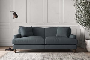 nkuku Deni Large Sofa | Make To Order | Brera Linen Dusk | No Colour