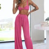 HELLO MOLLY Shiny Oasis Pants Fuchsia