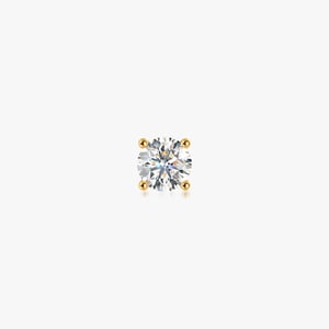 Diamond Stud Earrings - Single / 0.25 CT