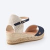 Cavall Canvas Espadrille Sandal Wedges