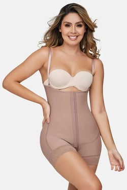 Full Body Shaper Shorts - Cocoa / 2XL