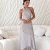 From The Editor Halter Maxi Dress Brown