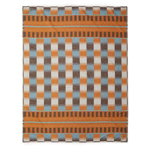 Filson Western Tracks Blanket Blue Gold Multi