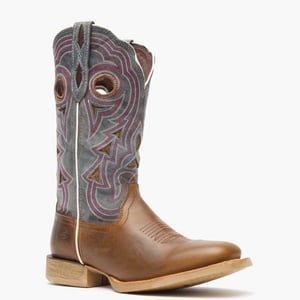 Durango® Lady Rebel Pro Women's Golden Brown & Periwinkle Western Boot