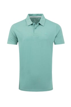 Weird Fish Jetstream Polo Shirt Mineral Blue Size XL