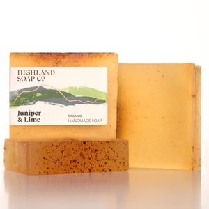 3 for £17 - Organic Soaps 150g - Juniper Berry