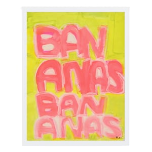 Bananas Art Print