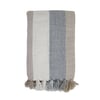 Montecito Oversized Throw Blanket   Ocean / Natural