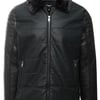 Brave Soul Padded Biker Jacket - Black - L
