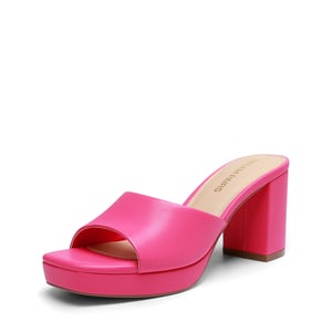 DREAM PAIRS Y2K Platform Heels with Square Toe