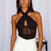 Everywhere And Anywhere Bodysuit Black