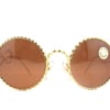 Persol Moschino M255 - Gold / Solid / Round