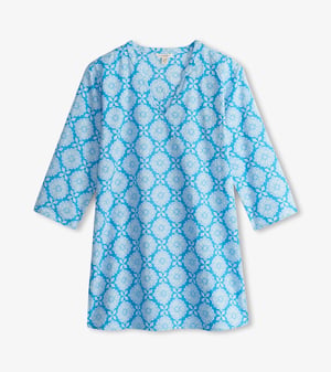 Women's Gradient Flowers Delray Beach Tunic
