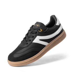 DREAM PAIRS Kids Faux Suede Toe Cap Soccer Cleats