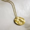 Sama Necklace - Polished Brass / 15"