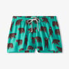 Women's Brown Bears Cotton Pajama Shorts