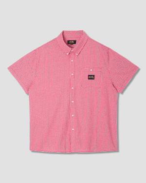 Flannel Shirt (Red Gingham) - XXL
