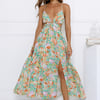 Garden Glory Maxi Dress Green