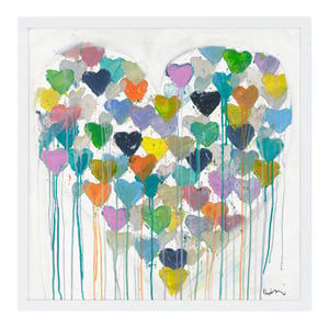 Super Duper Messy Kind Of Perfect Kind Of Love Art Print