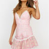 Springtime Lover Mini Dress Pink
