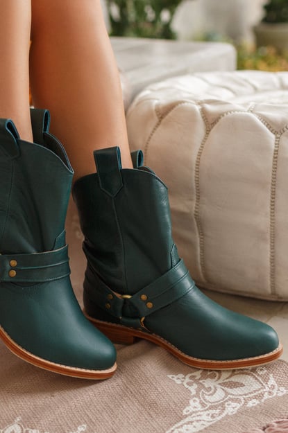 Cali Leather Boots (Sz. 8.5)