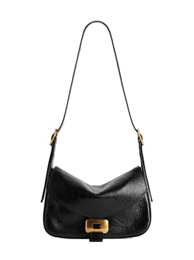 BALENCIAGA | Black Clicca Shoulder Bag Medium shoulder bag | Women | PZ