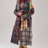 AKIRA Riley Patchwork Trench Coat | Size 1X