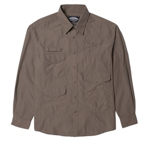 Frizmworks Nylon Utility Pocket Shirt Jacket Brown