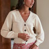 Greta Cardigan in Sand