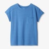 Slouchy Pocket Tee - Marina