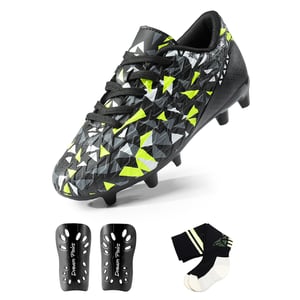 DREAM PAIRS Kids Non Slip TPU Outsole Soccer Shoes