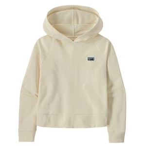 Patagonia Womens Regenerative Organic Certified Cotton Essential Hoody Wool White