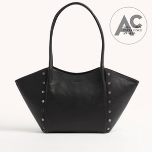 Hammitt Paul Large Black Press Gunmetal
