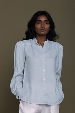 Wild River Shirt in Blue - Summer Blue / M