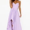 Wise Tales Strapless Maxi Dress Lilac