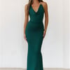 Vibe Setter Halter Maxi Dress Green