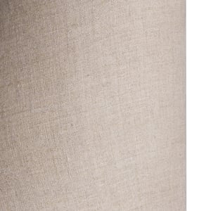 25cm drum in natural linen