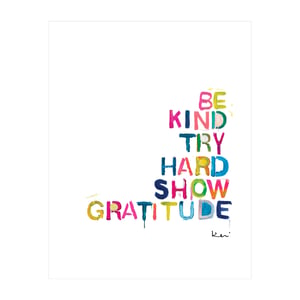 House Rules Mini Art Print
