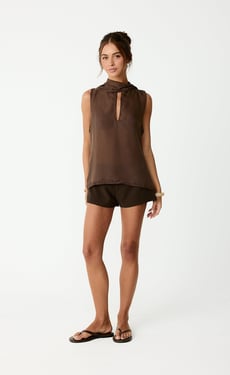 Augustine Top (Chocolate) - XS/S