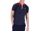 BB1 Classic Vintage Striped Polo - L