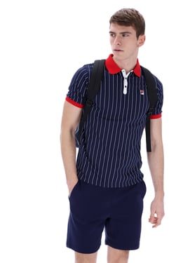 BB1 Classic Vintage Striped Polo - 3XL