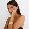 Stephanie Bangle Gold