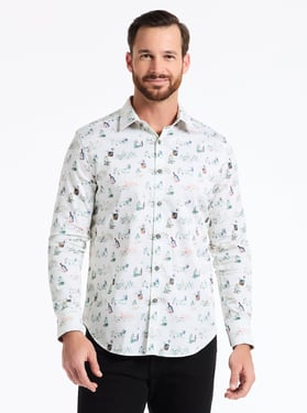 Robert Graham Hot Toddy Long Sleeve Button Down Shirt