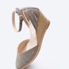 Ullastret Suede Espadrille Wedges