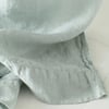 Duck Egg 100% Linen Loop Top Curtain (Single)