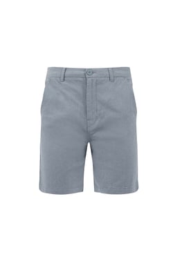 Weird Fish Charleston Textured Chino Shorts Denim Blue Size 40