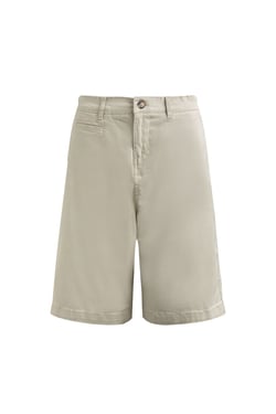 Weird Fish Annalise Knee Length Chino Shorts Oyster Size 8