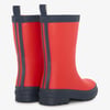 Kids Red & Navy Matte Rain Boots