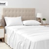QE Home 500TC Eucalyptus Luxe TENCEL™ Lyocell Sheet Set Sheet Set in White, Queen