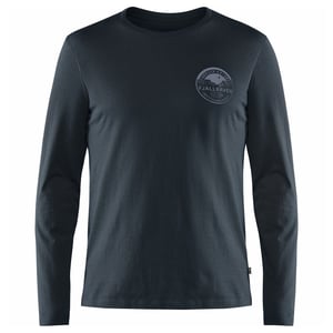 Fjallraven Forever Nature Badge LS T-Shirt Dark Navy